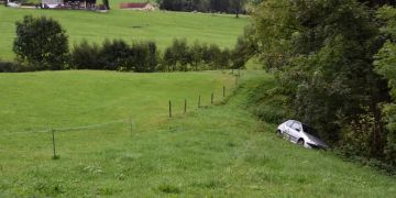 Selbstunfall in Speicher AR