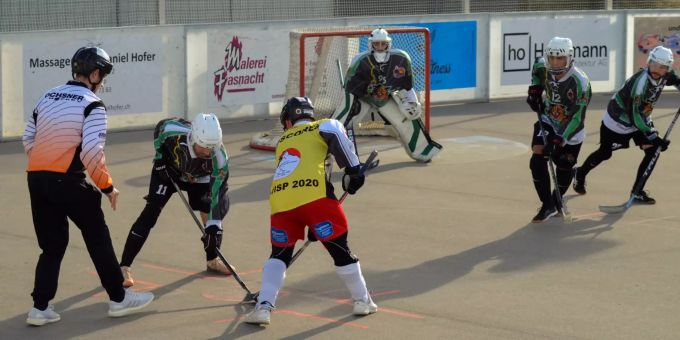 Meisterschaft: Der SHC Erlinsbach befindet sich in der aktuellen Saison auf einem guten Weg. SHC Erlinsbach