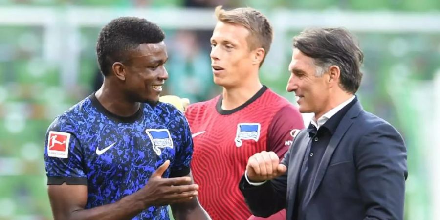 Möglicherweise setzt Trainer Bruno Labbadia auf Stürmer Jhon Cordoba von Beginn an. Foto: Carmen Jaspersen/dpa
