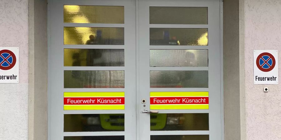 Das Gebäude der Feuerwehr in Küsnacht (ZH).
