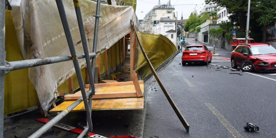 Unfall in Luzern.