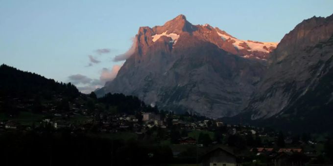 Der Mättenberg bei Grindelwald BE. Mättenberg