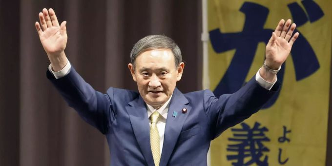 Nachfolger für Abe - Suga ist neuer Chef der Regierungspartei in Japan