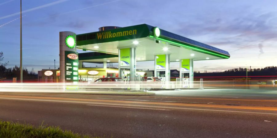 BP Tankstelle Erdöl