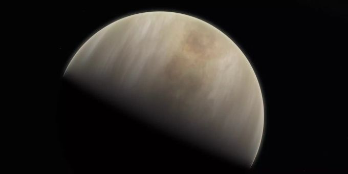 Abbildung der Venus. venus mission