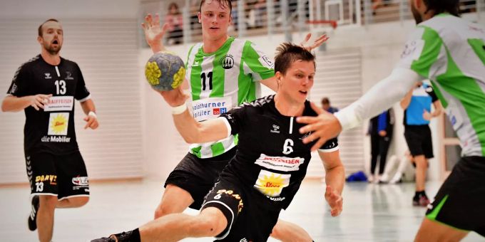Best Player Alex Suter und sein Team mussten sich gegen Leader Olten mit 26:37 geschlagen geben.