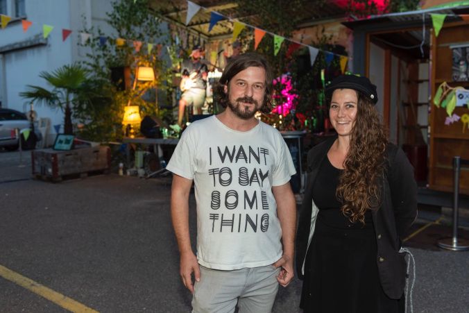 Andi Hofmann; Betriebsleitung Oxil, Leonie Schaffner; Soziokulturelle Animatorin.