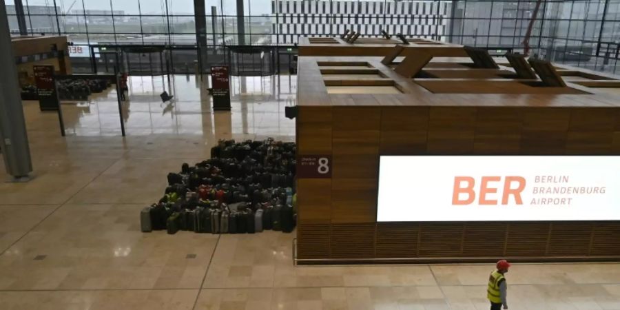 Baustelle BER im November 2019