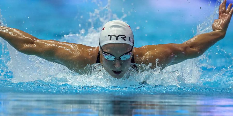 Maria Ugolkova im Vorlauf über 200 m Lagen