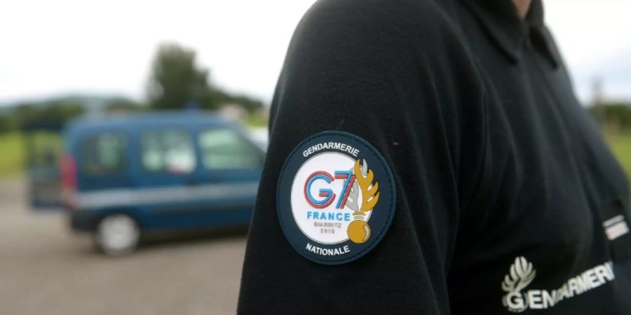 Die französischen Behörden haben Biarritz abgeriegelt
