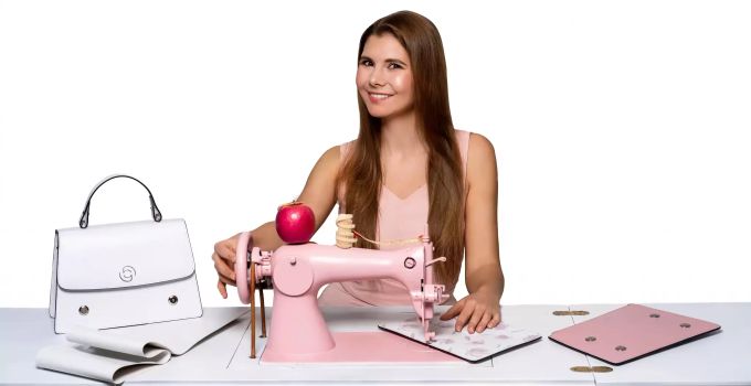 Vegane Handtaschen aus Apfelleder von Happy Genie. Die Handtasche ist vegan
