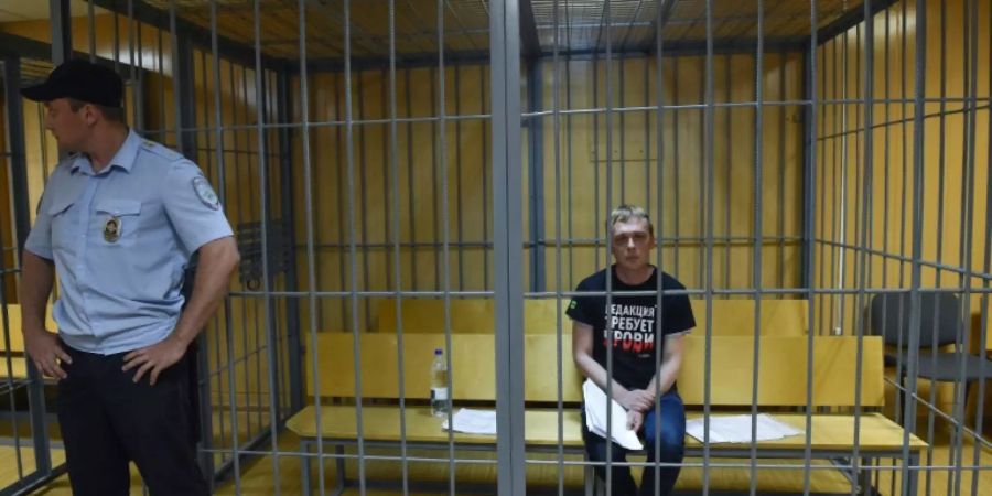 Golunow wurde wegen angeblichen Drogenhandels festgenommen