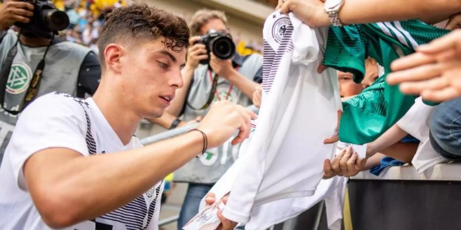 Übersprang die U21-Auswahl: Kai Havertz. Foto: Marius Becker