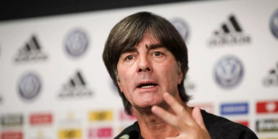 Bundestrainer Joachim Löw bereitet die deutsche Nationalmannschaft auf die Niederlande vor. Foto: Christian Charisius
