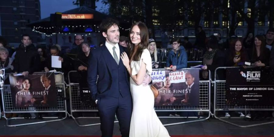 Ihre Ehe hat nicht gehalten: Sam Claflin und Laura Haddock. Foto: Facundo Arrizabalaga/EPA