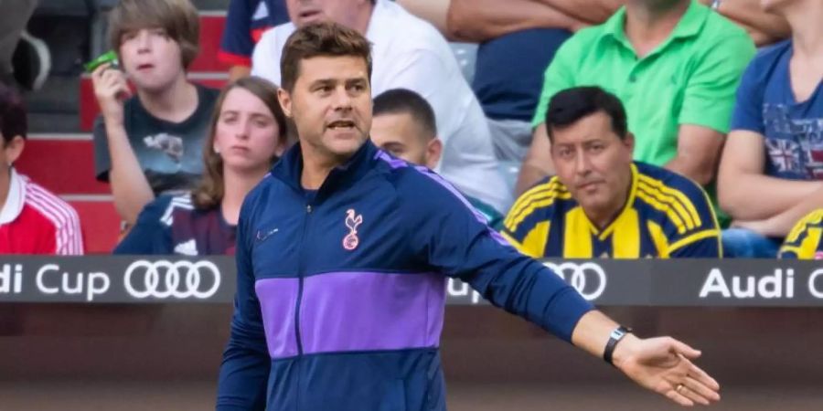 Tottenham Hotspurs Trainer Mauricio Pochettino versteht sich eher als Coach denn als Manager. Foto: Sven Hoppe