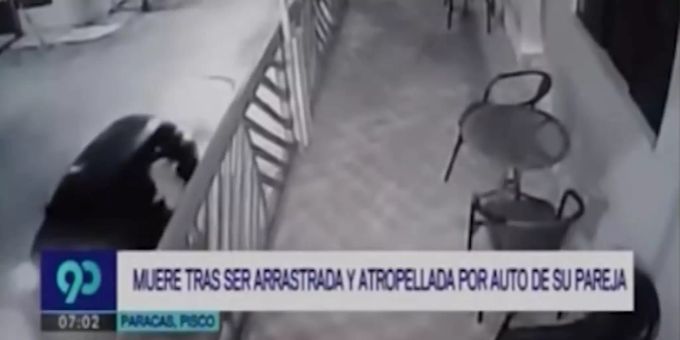 Überwachungskameras zeigen, wie der Mann seine Freundin mit dem Auto mitschleift. Schweizer