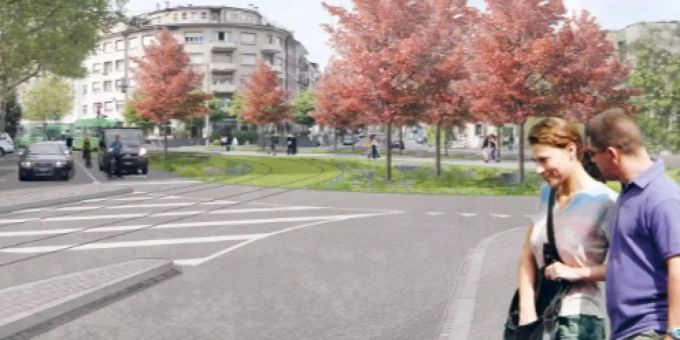 Visualisierung künftiger Viertelkreis Visualisierung künftiger Viertelkreis