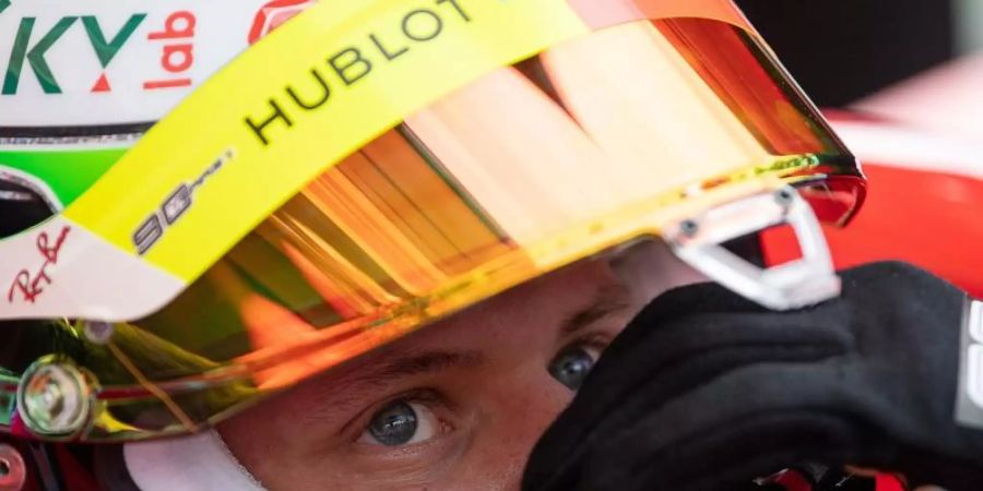 Fuhr im Sprintrennen auf Platz sechs: Mick Schumacher. Foto: Sebastian Gollnow