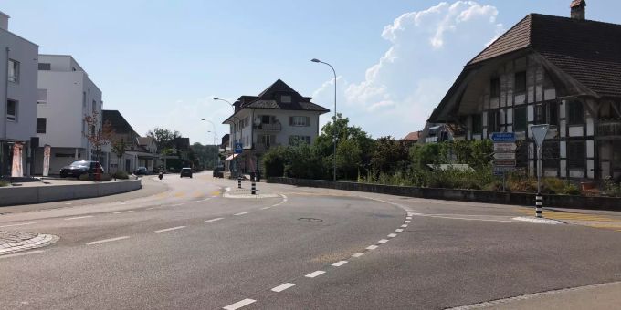 Kreuzung der Hauptstrasse - Utzenstorf Kreuzung der Hauptstrasse - Utzenstorf