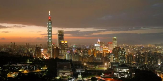 Die Hauptstadt von Taiwan, Taipeh Taiwan