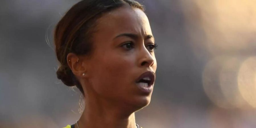 Tatjana Pinto hat über 100 Meter in einer Zeit von 11,09 Sekunden den deutschen Meistertitel geholt. Foto: Hendrik Schmidt