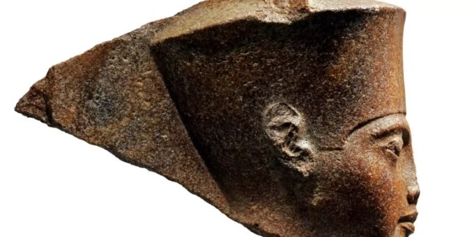 Die Büste ist rund 3000 Jahre alt. ägypten