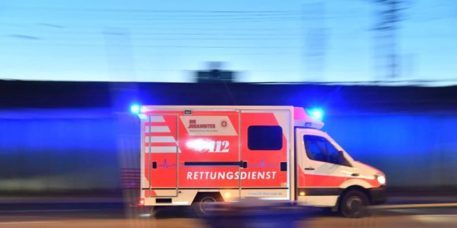 Rettungswagen im Einsatz