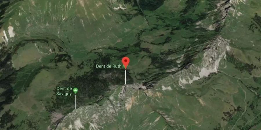 Am Fuss des Dent de Ruth haben Rettungskräfte am Freitag einen abgestürzten Wanderer nur noch tot bergen können.