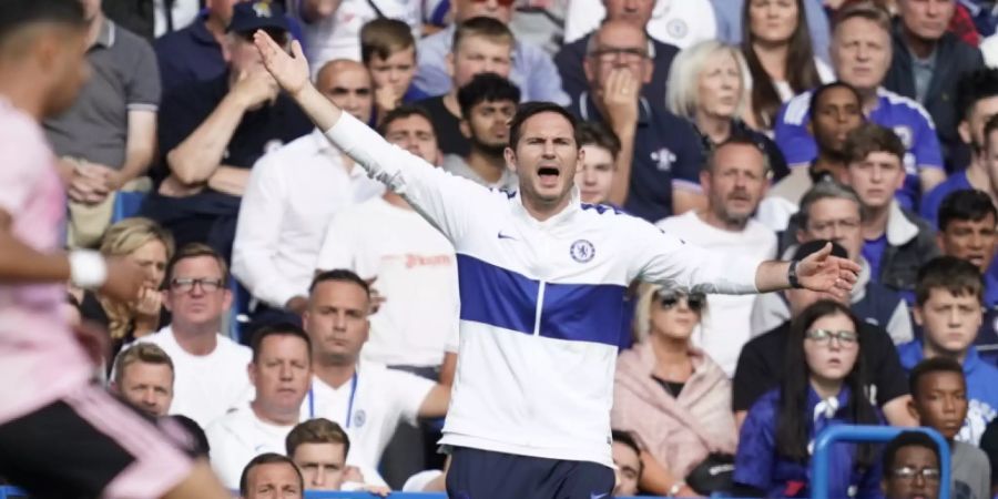 Frank Lampard wartet noch auf den ersten Sieg als Trainer von Chelsea