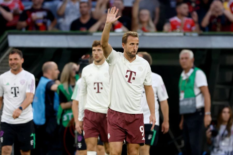 Harry Kane beim Supercup in München.