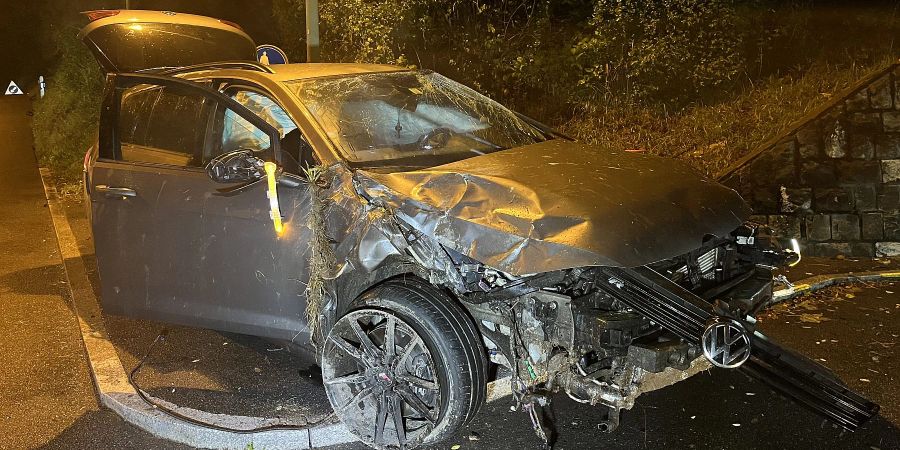Füllinsdorf BL: Selbstunfall