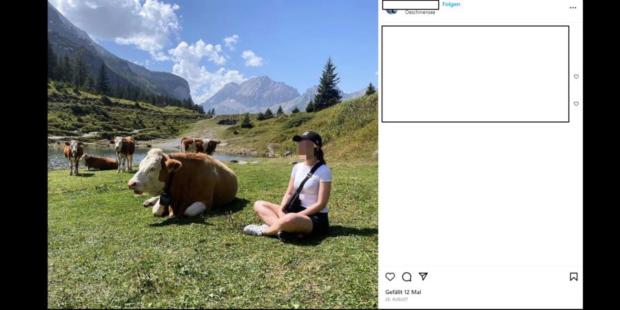 Auf Instagram finden sich zahlreiche solche und ähnliche Bilder.