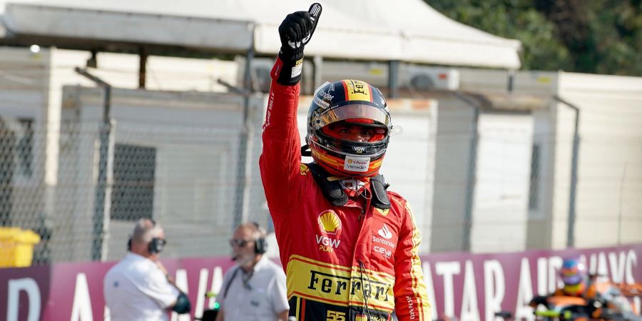 Carlos Sainz Ferrari Monza