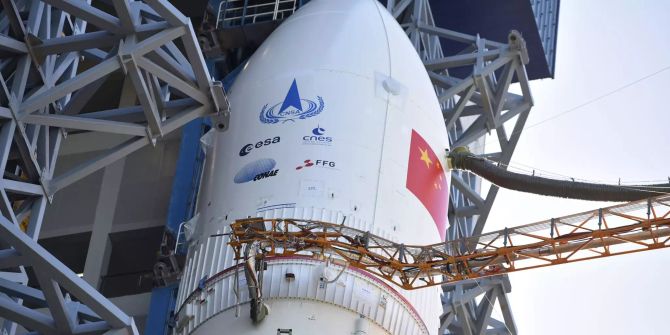 China bereitet erste Rakete für Marserkundungsmission vor