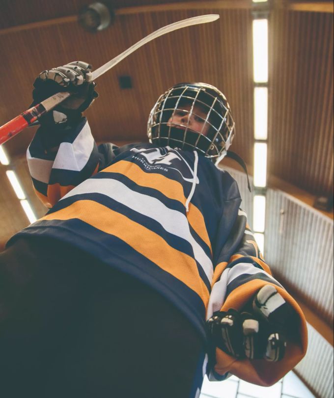 Spieler der Hurricanes Minis: Interessierte Mädchen und Jungs sind herzlich willkommen. Hurricanes Minis