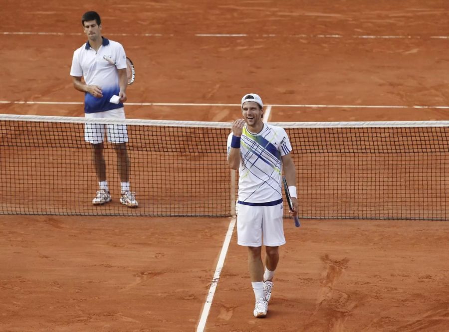 Eine seiner bittersten Niederlagen war das Viertelfinal-Out bei den French Open 2010 gegen Jürgen Melzer.