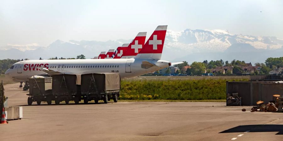 Der Flugplatz Dübendorf.