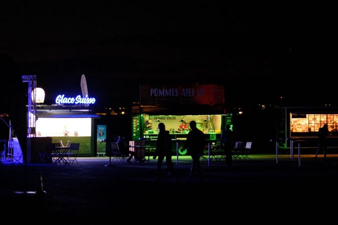 In der Pause konnten sich die Gäste verpflegen