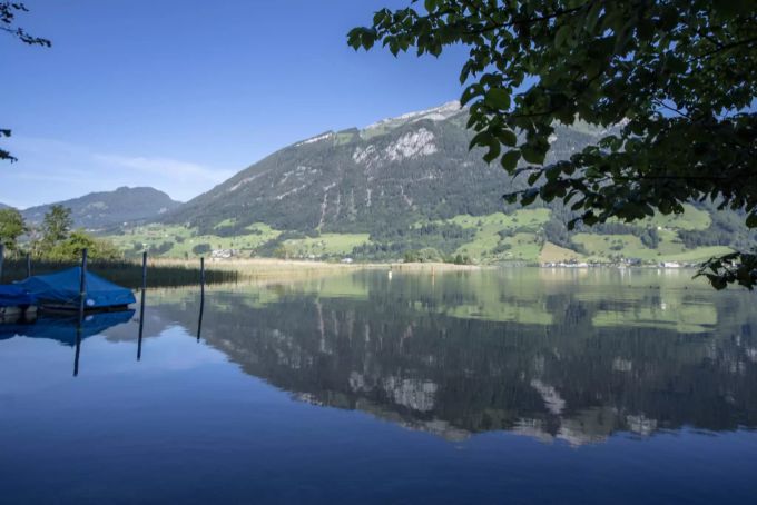 Die Landschaft am Alpnachersee. (Symbolbild) Alpnachersee