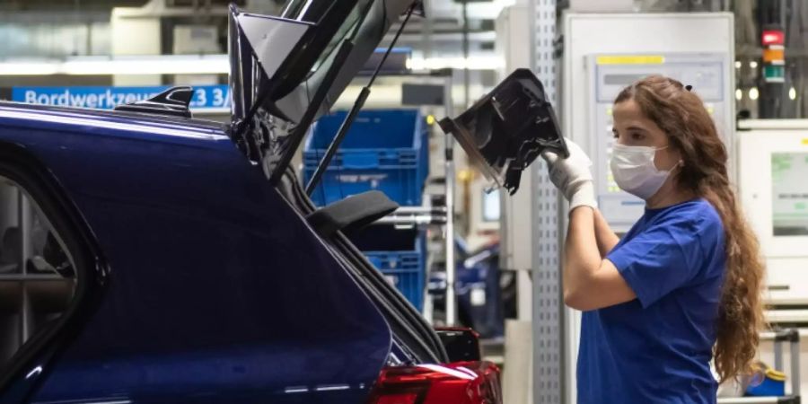 Autoproduktion in Wolfsburg