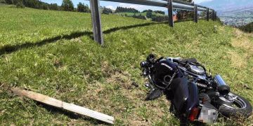 Altstätten Motorrad Unfall