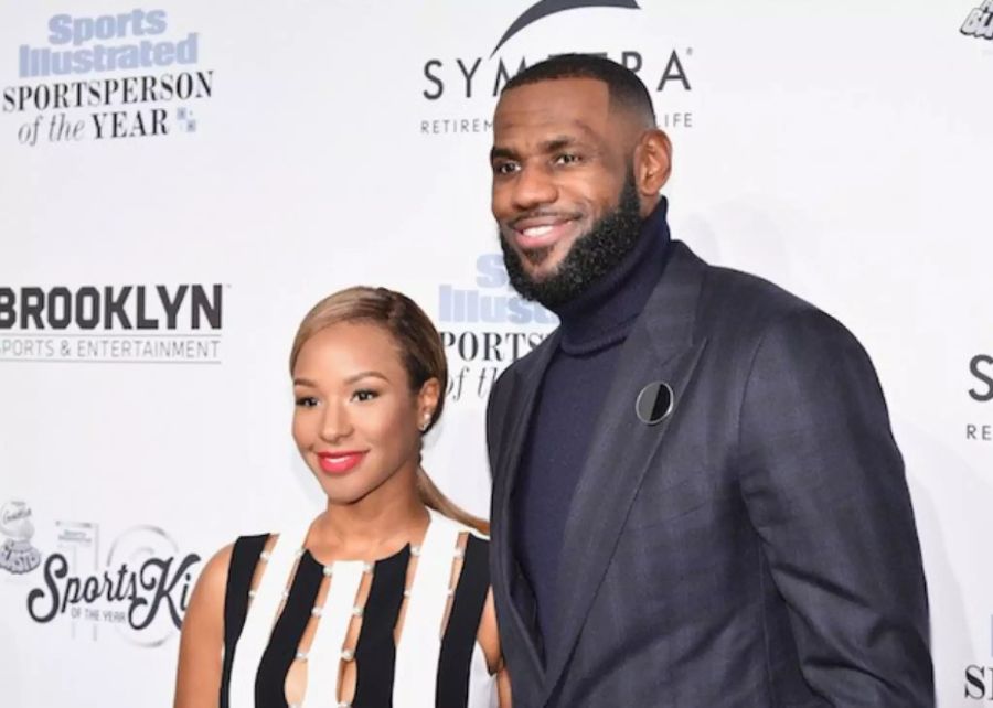 LeBron James ist seit 2013 mit Savannah Brinson verheiratet.