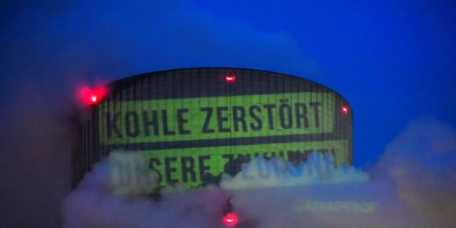 Greenpeace-Protest gegen Kohleverstromung