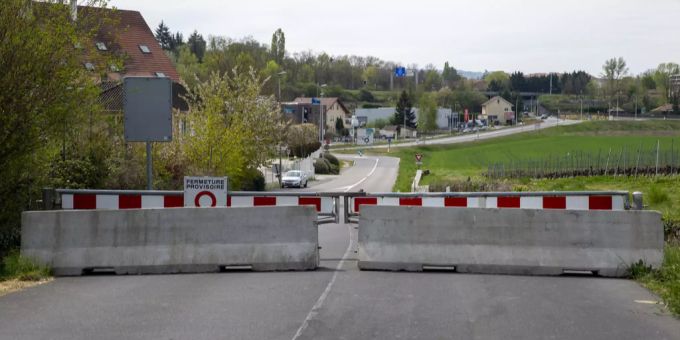 Vor Lockerungen - 5 Genfer Grenzübergänge werden morgen wieder geöffnet