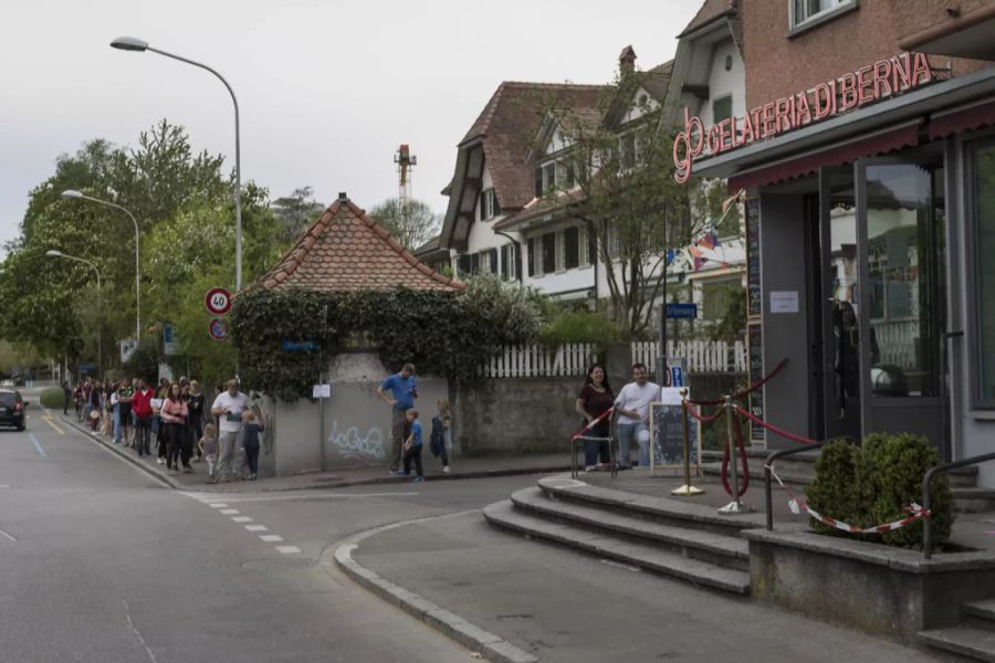 Gelateria Bern Glacé Coronavirus