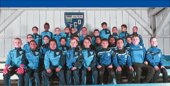 Die E-Junioren des FC Olten. FC Olten Fussball