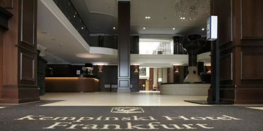 Eingang zum Kempinski in Gravenbruch bei Frankfurt