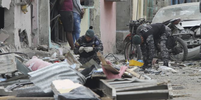 Ecuador Explosion