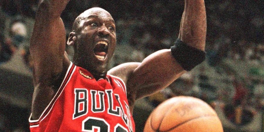 Legendäre Nummer 23: Michael Jordan gewann 1998 mit den Chicago Bulls den NBA-Titel gegen die die Utah Jazz.